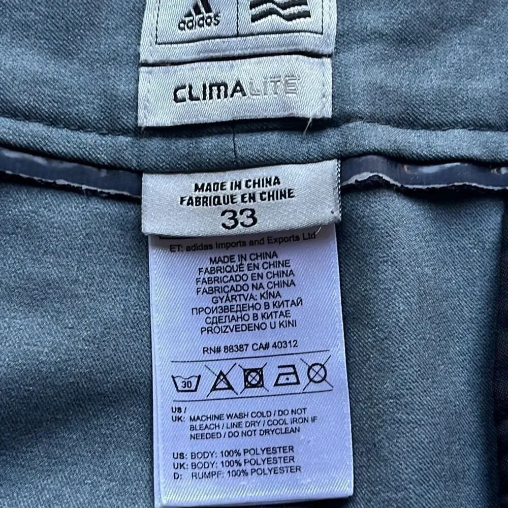 Adidas Climalite Soft Poly Shorts Mens 33/8